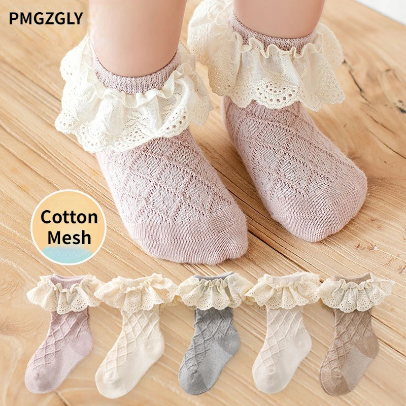 

Детские носки принцессы, хлопковые детские носки для девочек с большими бантами, гольфы для девочек, длинные носки для новорожденных, осенне-зимний стиль