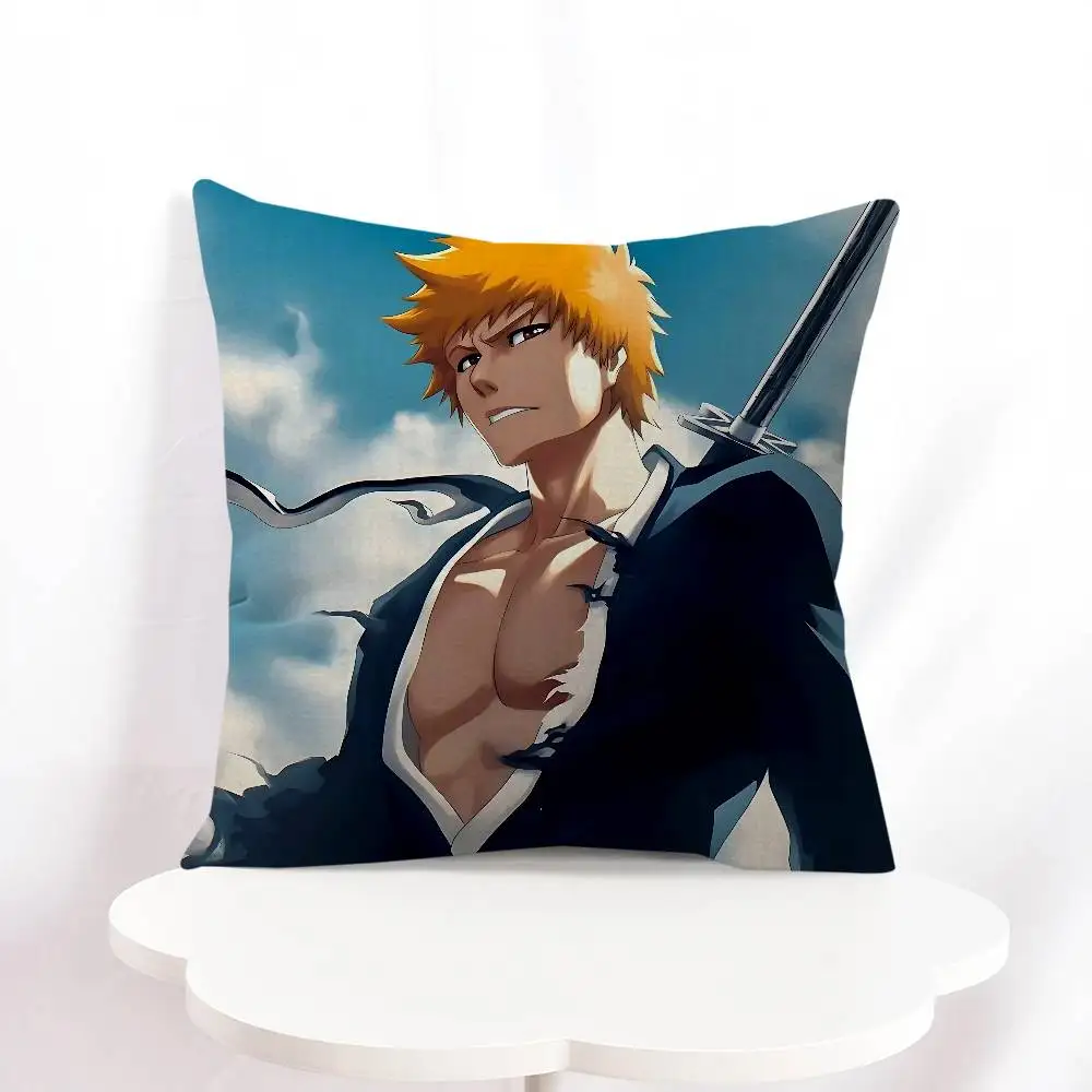 Kurosaki Ichigo غطاء وسادة تصميم غطاء الوسادة ديكور عطلة الديكور