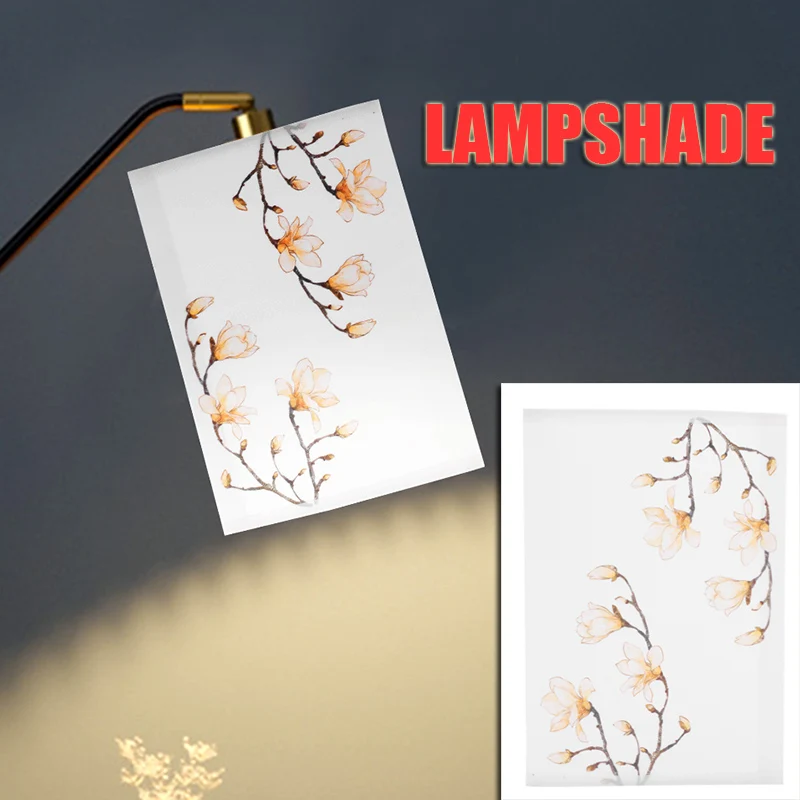 

Shade for Square Lamp Table Cover Small Shades Nightstand Lantern Rectangle Small Shades for Nightstand Retro Decor Lamps