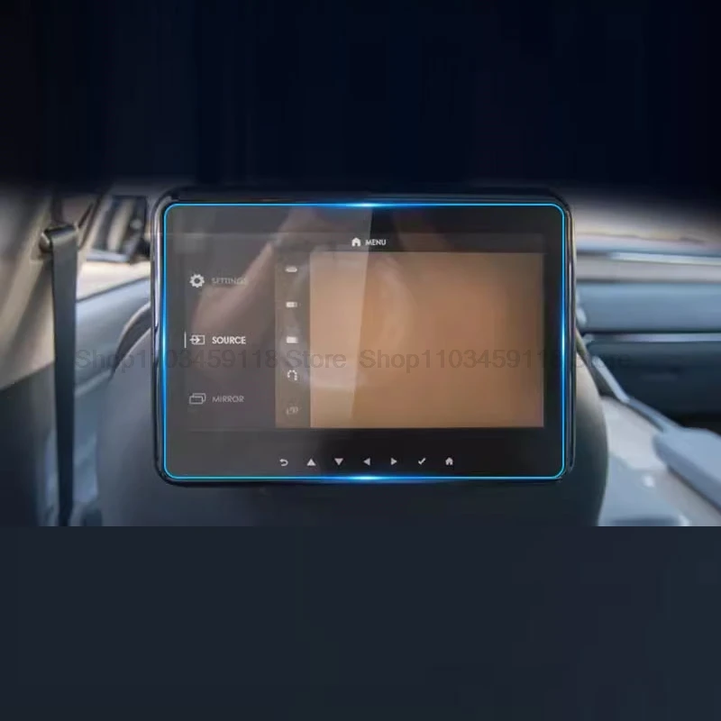 

Tempered glass screen protector film for Lincoln Navigator 2018-2022 2023 2024 Rear Seat TV Touchscreen anti-scratch film
