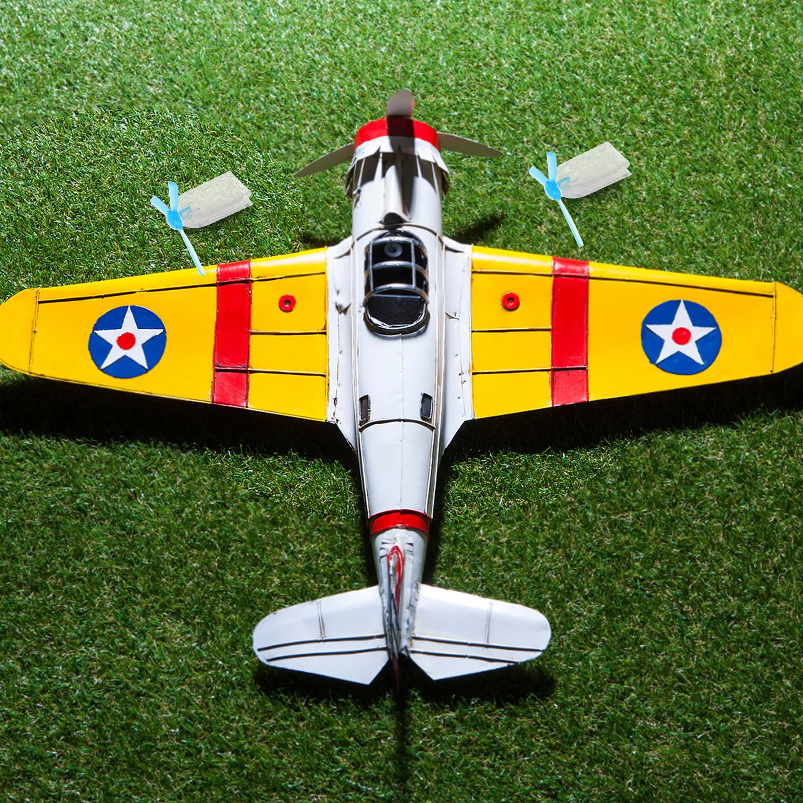 

20 комплектов сменных лопастей для метательных планеров, пенопластовые пропеллеры, заглушки для носа, запасные части для самолетов ручного запуска, для авиации на открытом воздухе