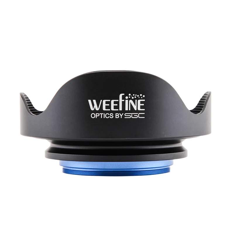 Weefine WFL12 Waterproof Fisheye Wide-Angle Lens M67-24mm Scuba Diving Underwater Photography for TG6 PT-058 Camera Housing Case