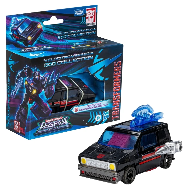 InStock Transformers Toys Legacy Velocitron Speedia 500 Collection Diaclone BurnOut ActionFigures Car Classic HobbiesCollectible