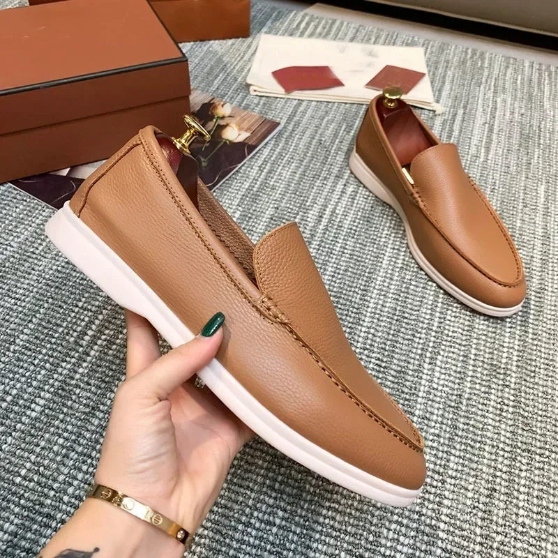 

loafers designer luxury walking shoes Shoes Loafers Men Other None Casual Shallow Adult Flats Women's Shoes Direct Selling