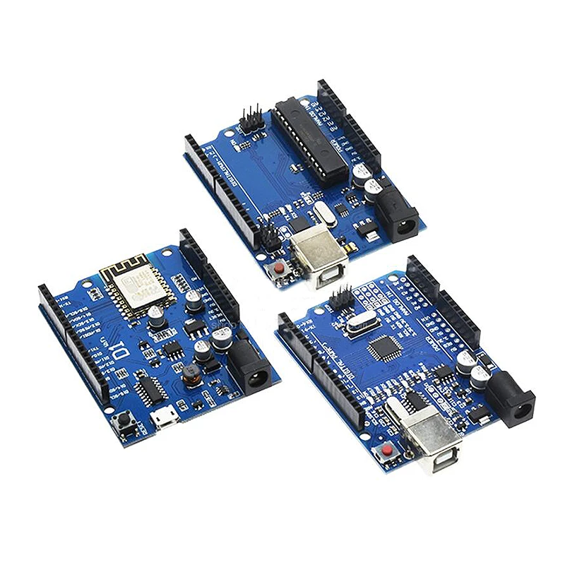 1Set UNOR3 Official Box ATMEGA16U2 / UNOr3+WiFi R3 MEGA328P Chip CH340G For Arduino UNOR3 Development Board WeMos ESP8266