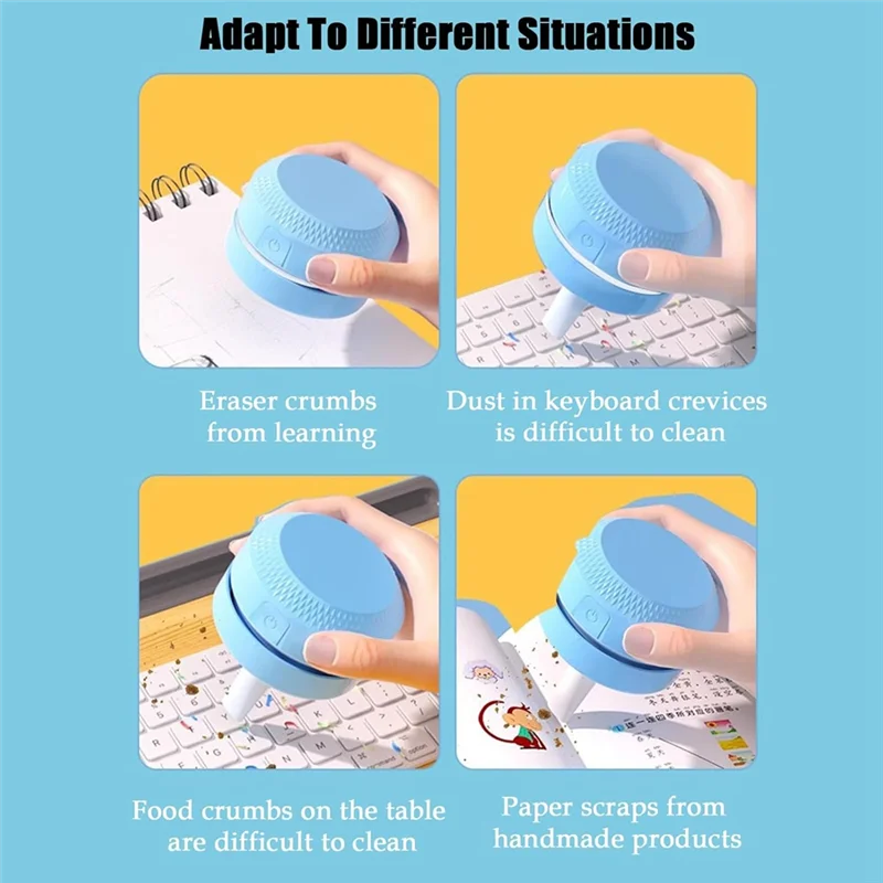 B47B-مكنسة كهربائية ذكية موديل محمول مع 360 درجة °   التنظيف، سعة تخزين أكبر، وزاوية أداء صامتة قوية