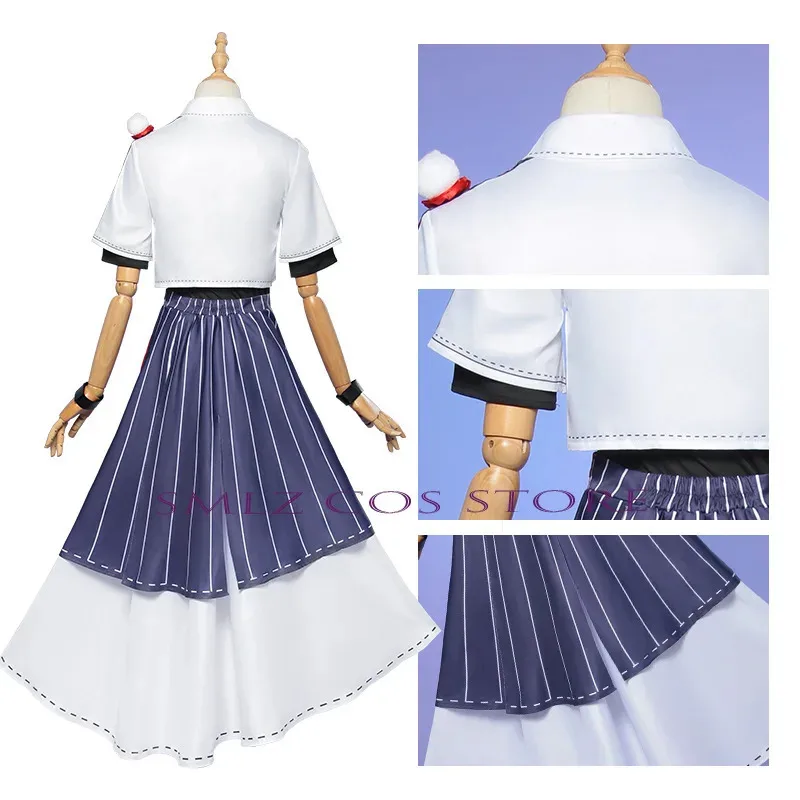 

CyQiao Ling Косплей Аниме Link Click Костюмы Девушка Джо Рубашка Юбка Униформа R i n Парик Костюм Одежда Хэллоуин Карнавальная Вечеринка Одежда