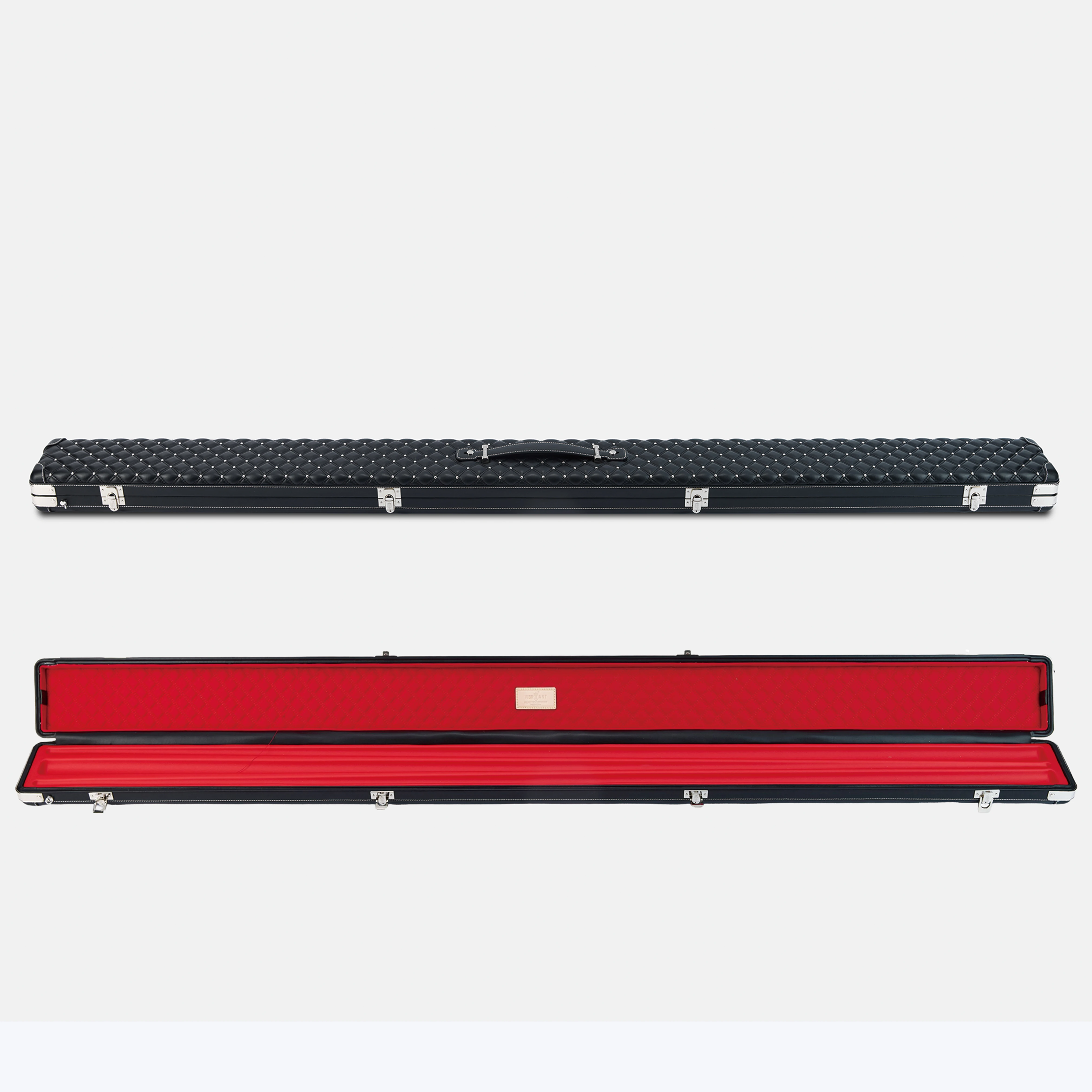 Liittle Fragrance 3 Slot Straight One Piece Snooker Cue Case Chalk Case for Professional Player