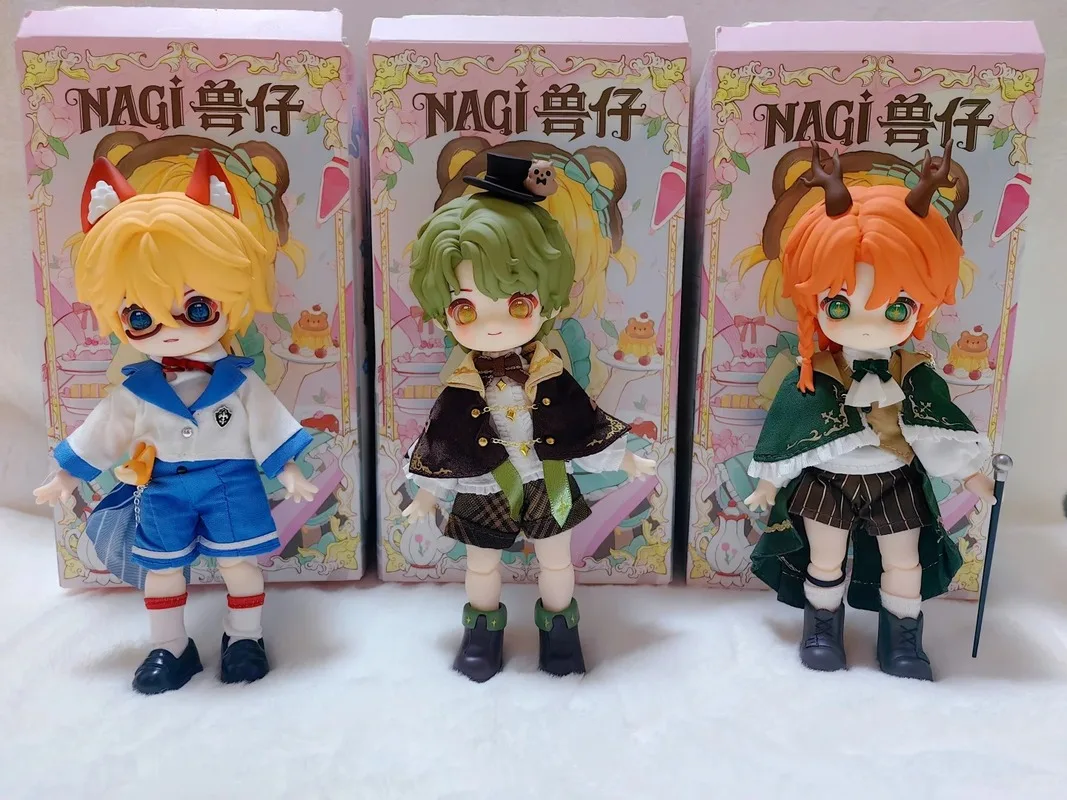 本物の凪獣の子犬「小雅遊自由自在の旅第4世代」ブラインドボックスフィギュアBJDドール可動式人形ギフト