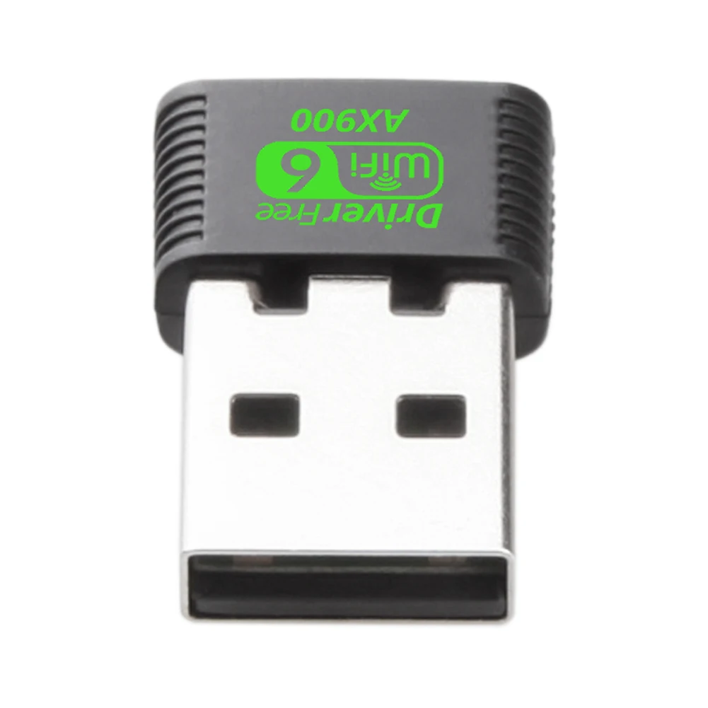 USB WiFi 6 адаптер 900 Мбит/с беспроводная сеть внешний приемник драйвер Бесплатный портативный USB беспроводной адаптер беспроводной адаптер Wi-Fi