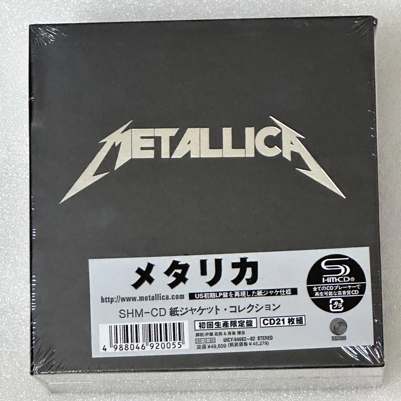 

Heavy Metal James Hetfield Музыкальный компакт-диск Полный альбом 21 шт. Музыкальная запись Косплей Walkman Автомобиль Soundtracks Коробка Коллекция подарков