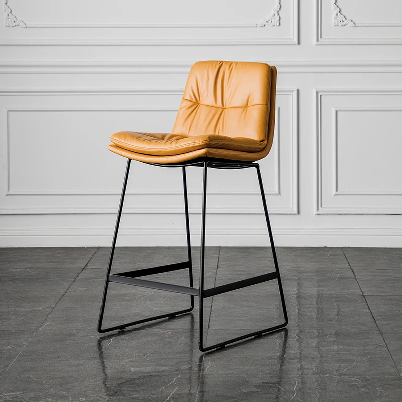 

Simple Iron Coffee Stool Industrial High Kitchen Bistro White Modern Chair Design Metal Comfortable Barkrukken Bar Furniture