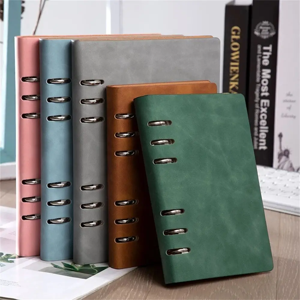 Imagem -02 - Caderno Espiral Folha Solta Organizador do Tempo Planejador Diário e Semanal Notebook Binder Diário Agenda Buracos