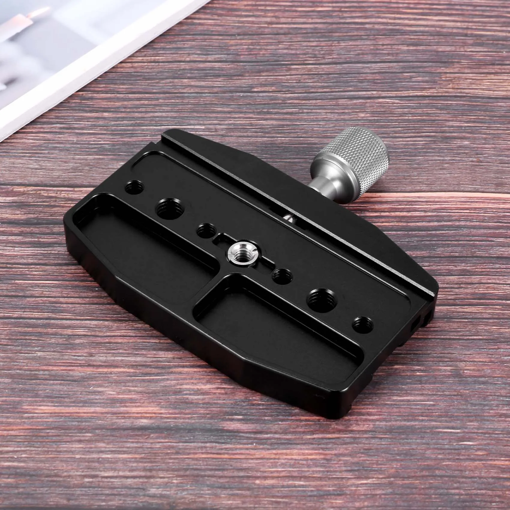 【Ostatnia szansa!】 Zacisk szybkiego zwalniania CL-110N ze stopu aluminium do szybkozłączki i statywu lub monopodu kompatybilnego z Arca