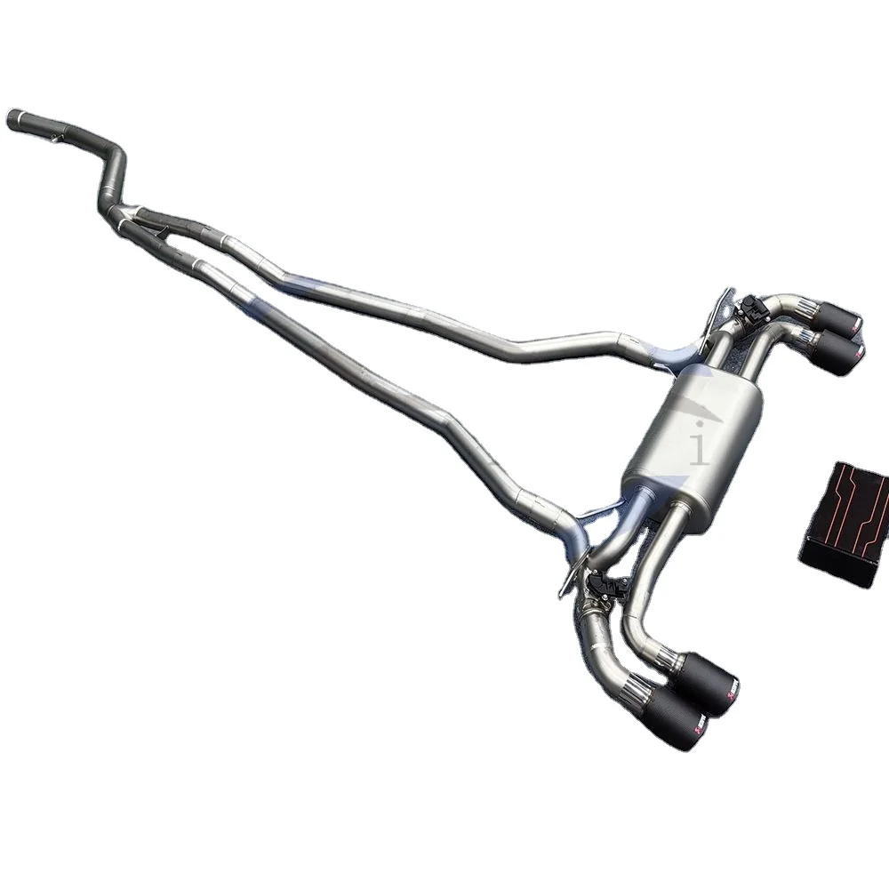 

G38 B58 Stainless Steel Muffler Exhaust Pipe With Valvetronic Exhaust System for G20 G30