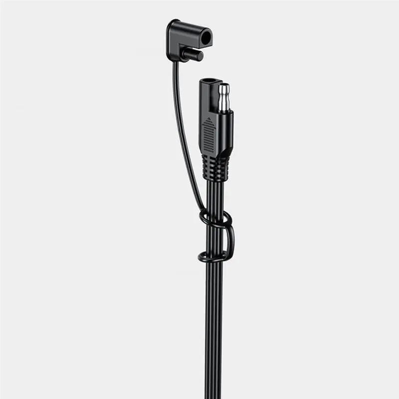 DT42-12-24V 18AWG SAE 2 Pin Quick Disconnect To O Ring Terminal Harness Connecter Cord Connector Cable For Battery