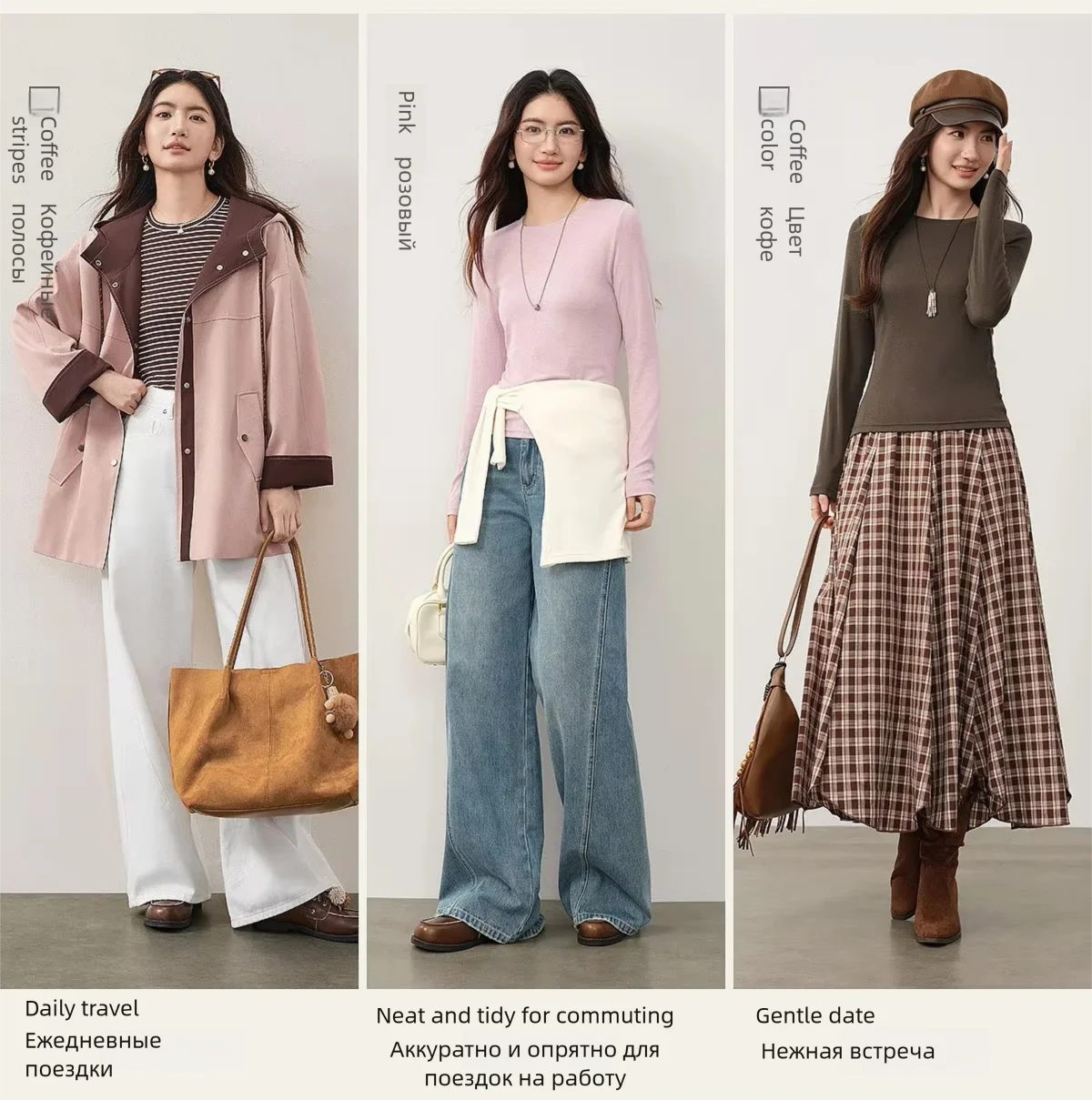 SENTUBILA Damen Strickoberteil aus Schafwolle 2026 Neuer Herbst Rundhals Bluse mit langen Ärmeln, butterweich, schmal geschnitten, zum Schichten 163SF7949 – Detail 6