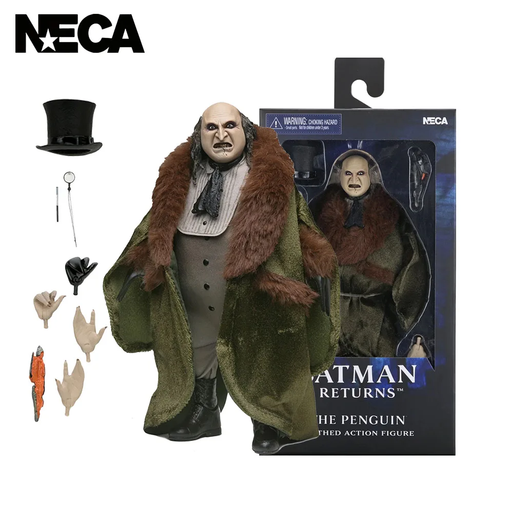 neca-toys-batman-ritorna-film-del-1989-action-figure-di-the-penguin-con-abiti-kit-garage-collezione-batman-giocattoli-regali-per-i-fan