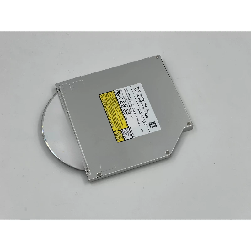 For UJ8A7 9.5mm SATA Slot-in DVD RW Burner Drive Ultra Slim Internal DVD Recorder for Laptop All-in-One Desktop PC
