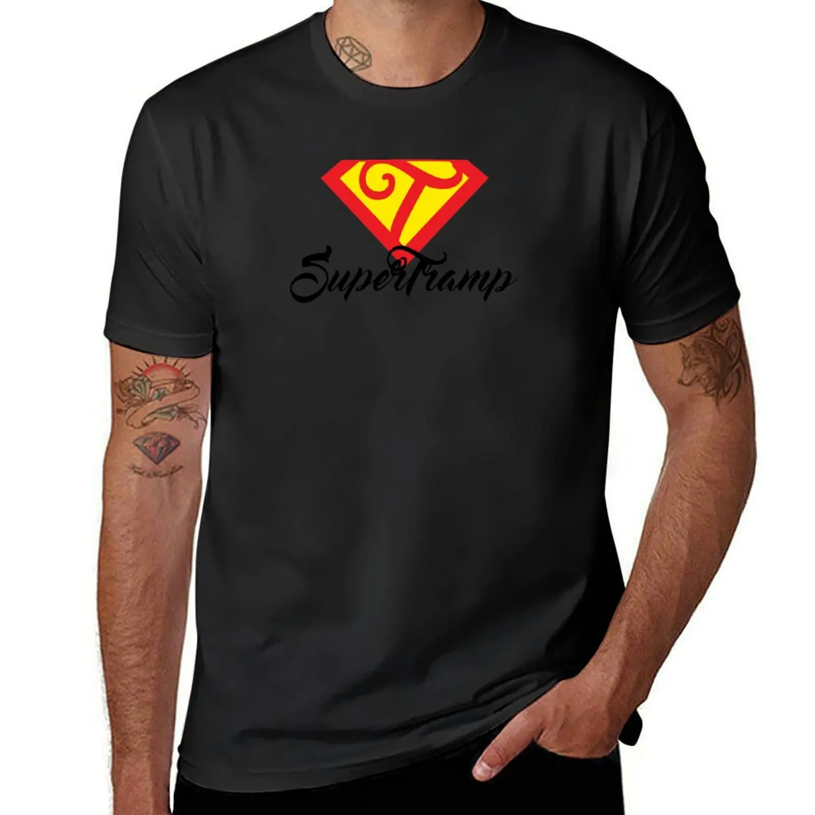 

Supertramp T-Shirt boys animal print cute tops Men's t-shirt