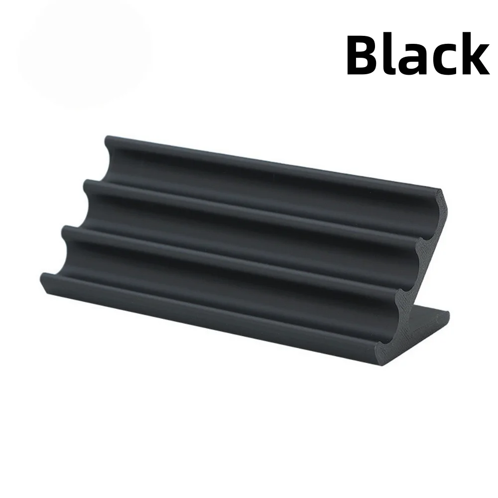 3D Printed Modern Minimalism Style Three Floors Pen Stand Black Color Office Pen Holder Desktop Organizer Creative Home Gift gallery 5