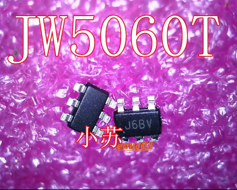 5pieces  JW5060T DC-DCIC  J6B J68  TSOT23-6