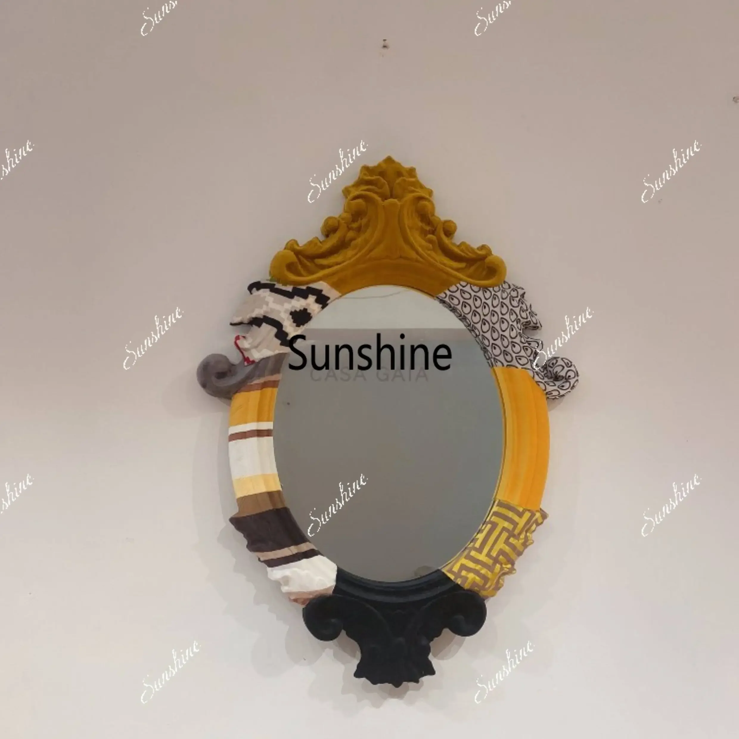 

European color dressing mirror princess dressing room mirror