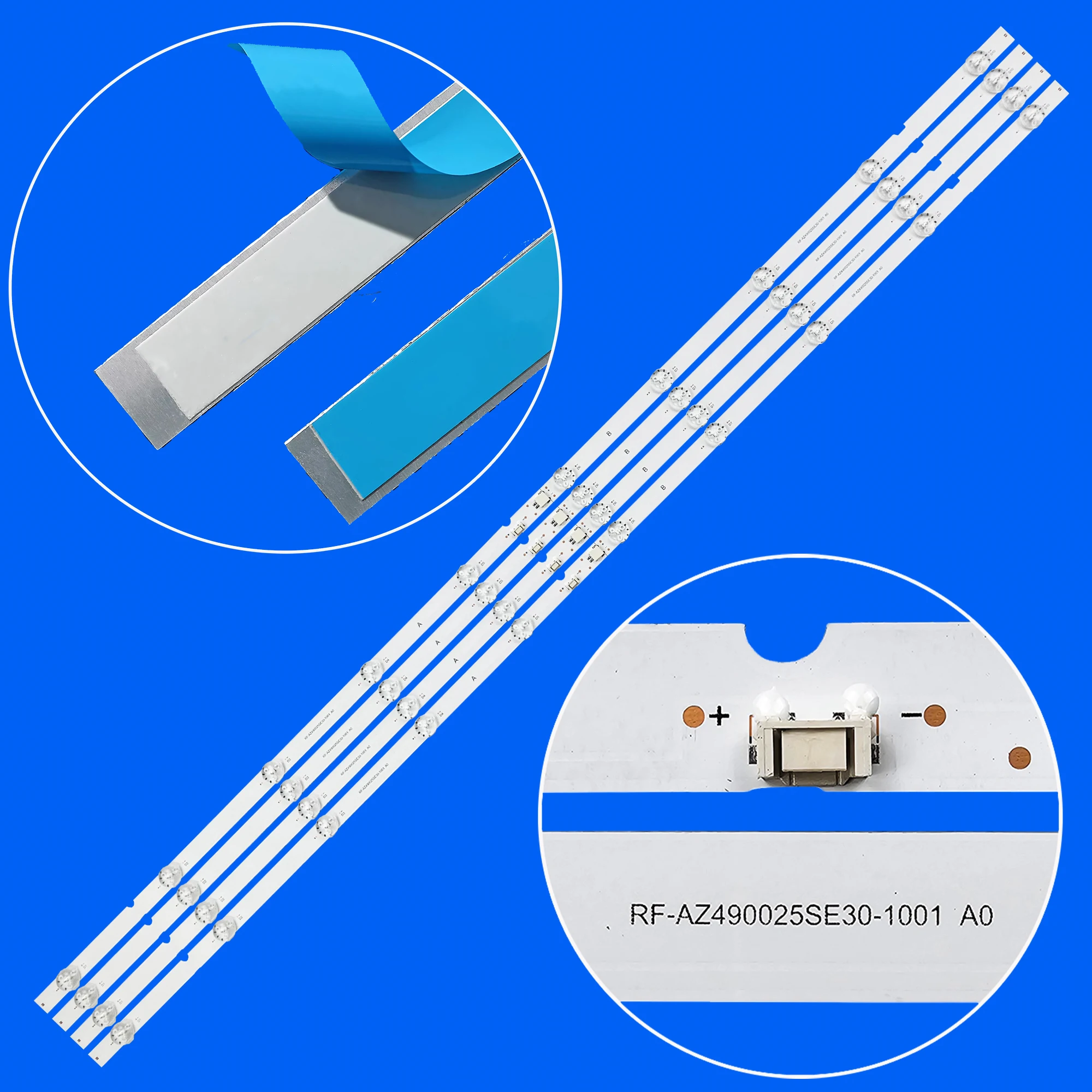 

LED Backlight strip For 49S903SVS 49GX536 49S903 TH-49FX400G H-LED49U701BS2 TH-49GX536M RF-AZ490025SE30-1001