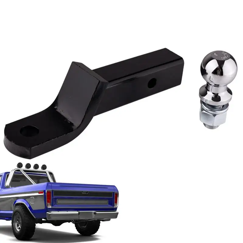 Receiver Hitch Solid Steel Tow Ball Hitch Trailer Hitch Ball Mount Drop Hitch 2 Inch Receiver 2 Inch Trailer Hitch Trailer