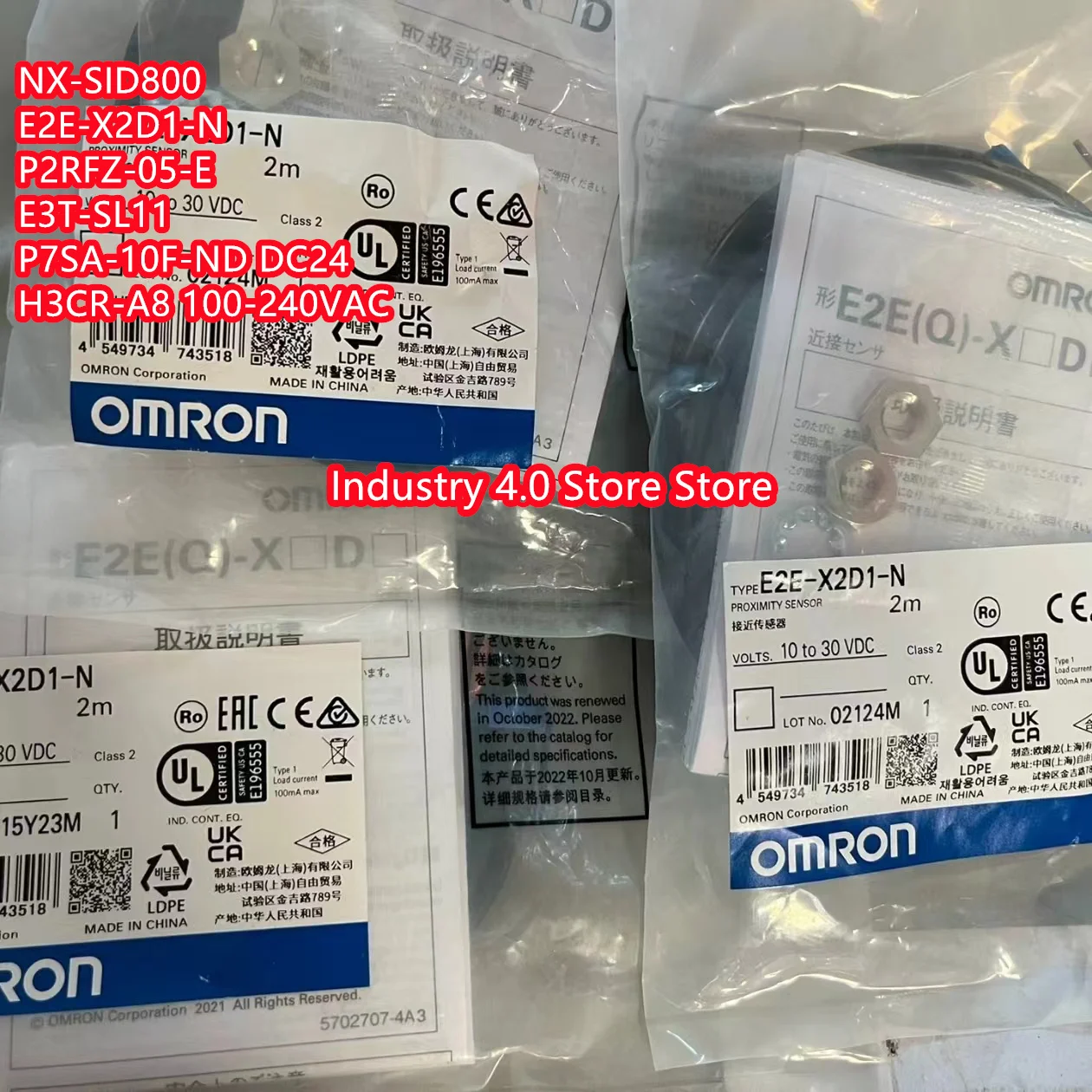 

P2RFZ-05-E ，E3T-SL11，original, In stock