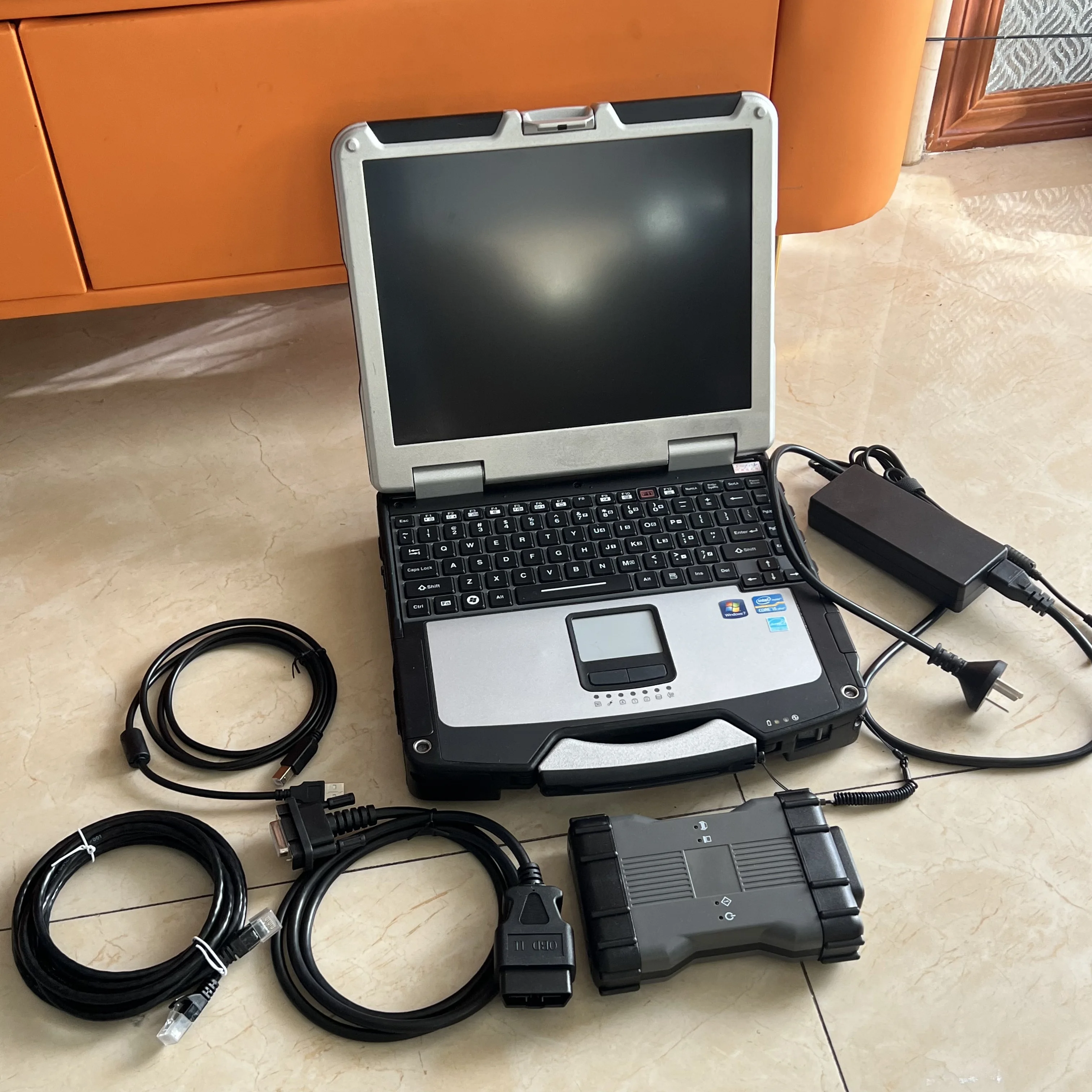 MB Star C6 VCI diagnostic New 09.2026 xentry Diagnosis multiplexer wifi connection with CF31 Laptop win10 system