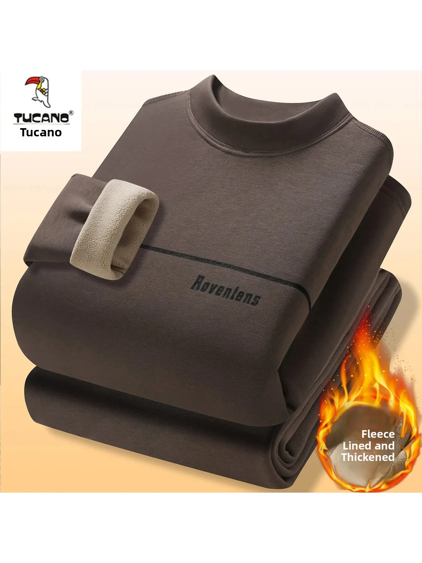 tucano-ropa-interior-termica-de-algodon-puro-con-forro-polar-engrosado-de-cuello-medio-para-hombre-pijama-de-otono-invierno