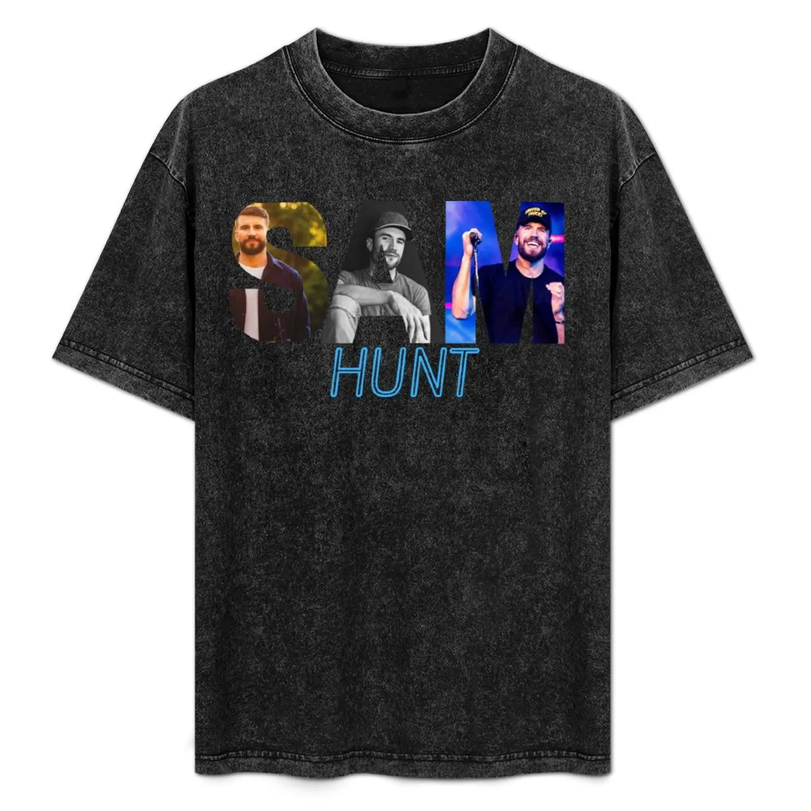 

Sam Hunt classic t shirt | sam hunt sticker T-Shirt All Match Basic Short Sleeve Top