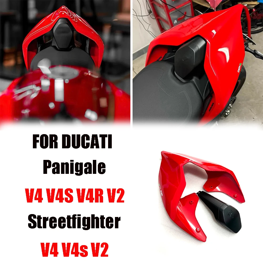 

Rear Seat Tail Cover Fairing For Ducati Panigale V4 V4S V4R V2 & Streetfighter v4 v4s Hump Cowling Single Core Accessories