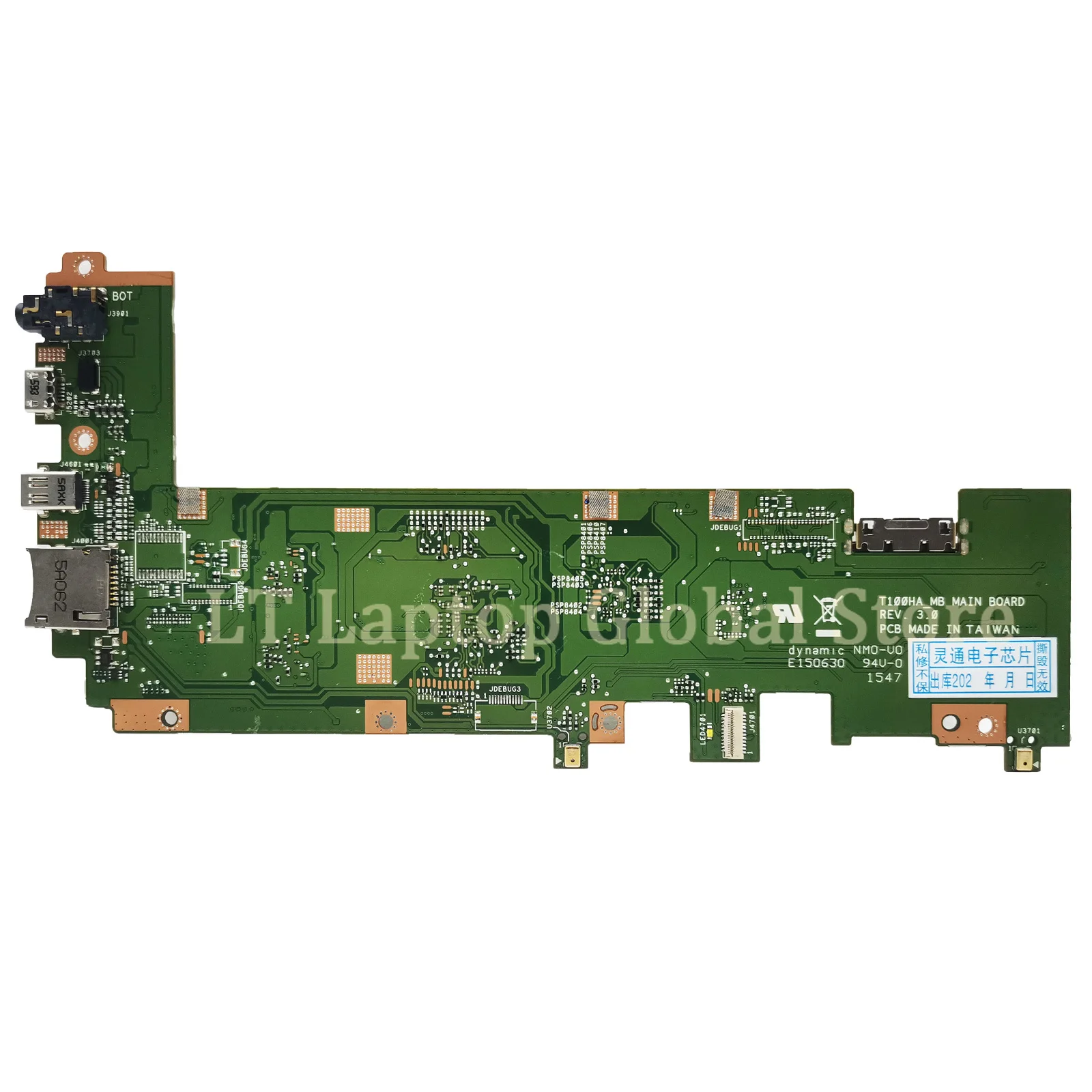 T100HA/T100HAN Motherboard For ASUS Transformer Book T100H T100HN Mainboard Z8500 with cpu 2G-RAM 64G-SSD