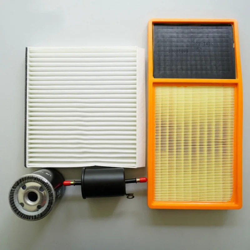 air filter +cabin air condition filter + fuel + Oil filter for 2011-2016 MG3 30005099 30005704 LPW100180 96335719