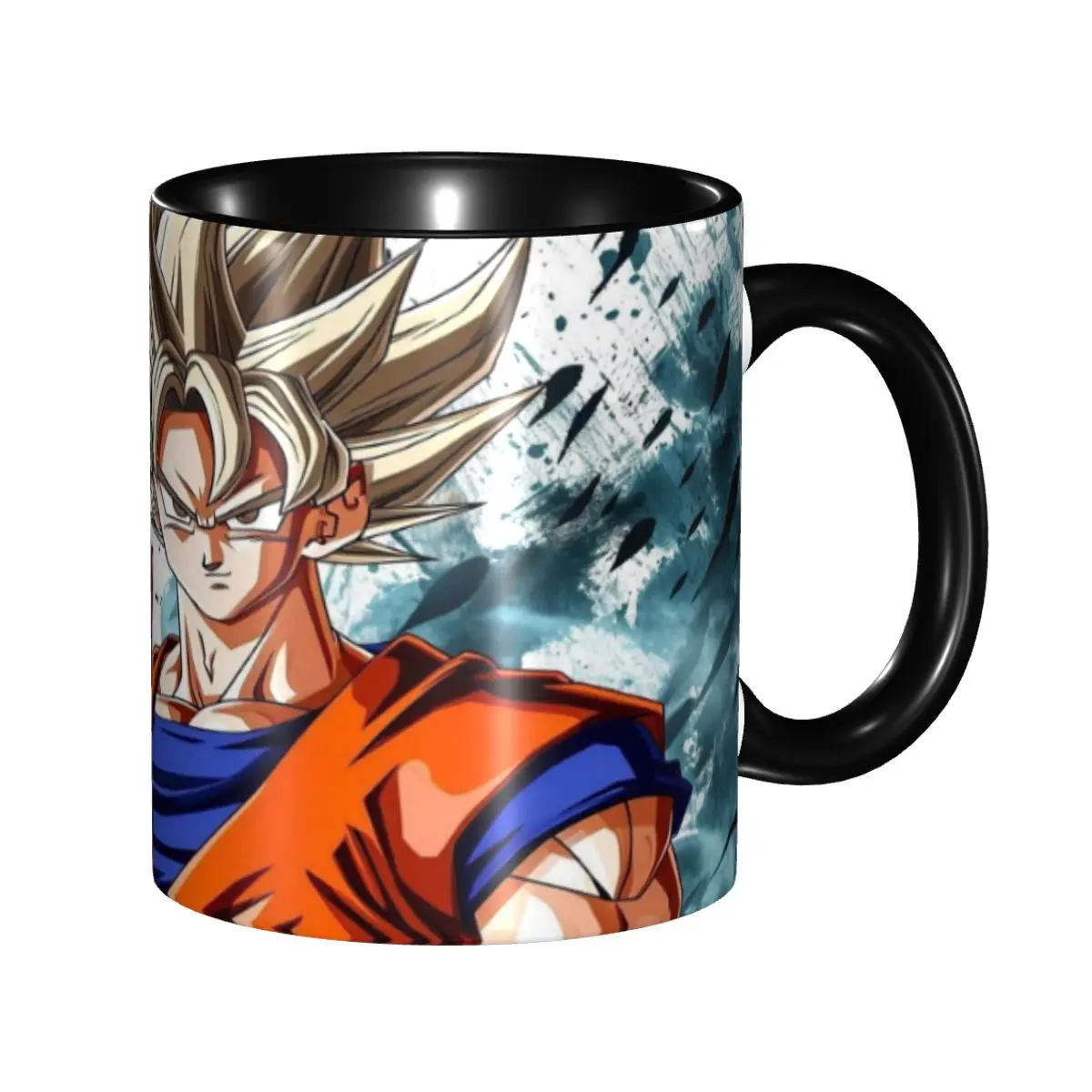 

Кружка с изображением персонажей аниме Dragon Ball Z, подарок для детей, забавная чашка