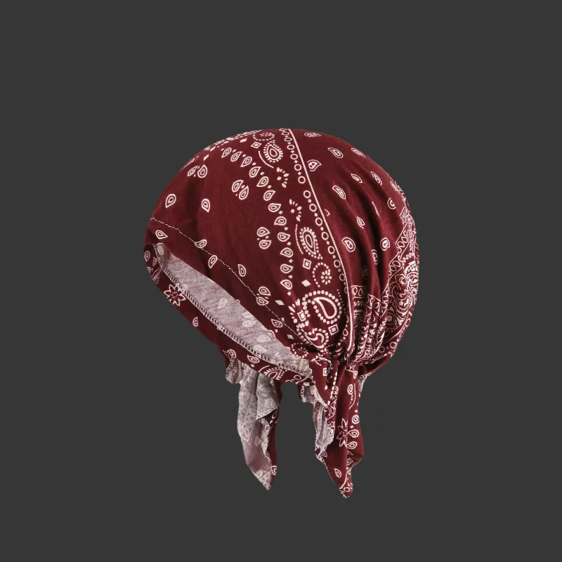 여성을위한 새로운 힙합 패션 소녀 댄스 머리띠 봄 가을 따뜻한 Beanies 해적 모자 여성 캐주얼 머리 스카프 모자