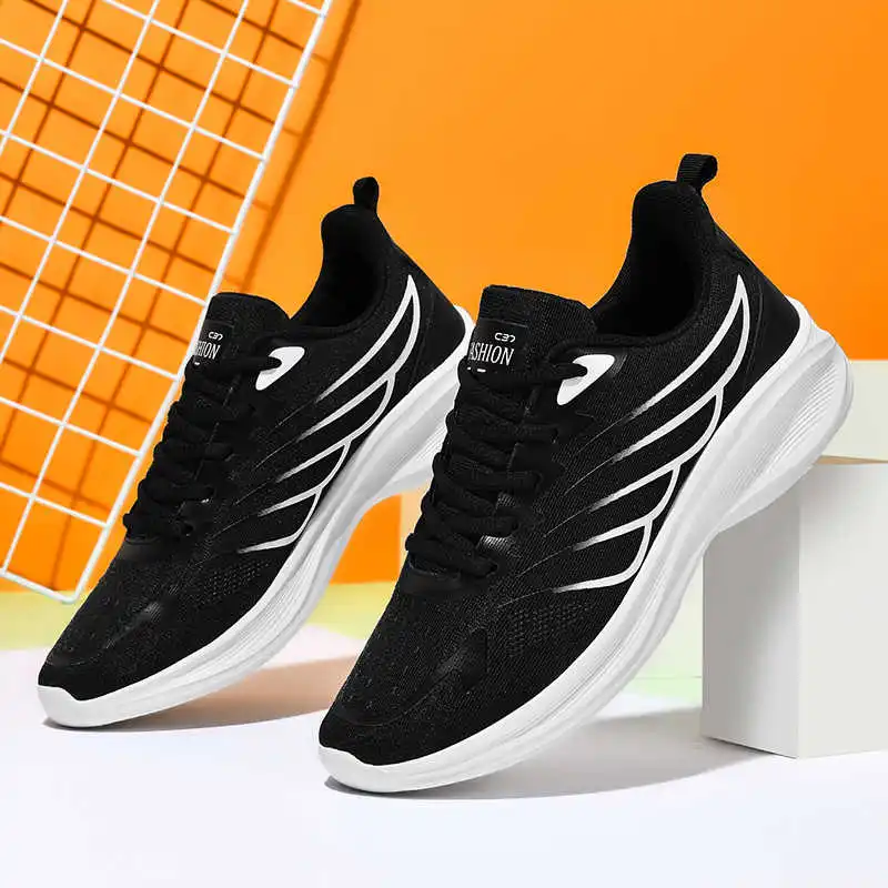 الجلود الاصطناعية الخريف رجل العلامة التجارية الفاخرة الأحذية المتسكعون حذاء مسطح أحذية رياضية فاخرة الرياضة والترفيه عادية يوميا #3