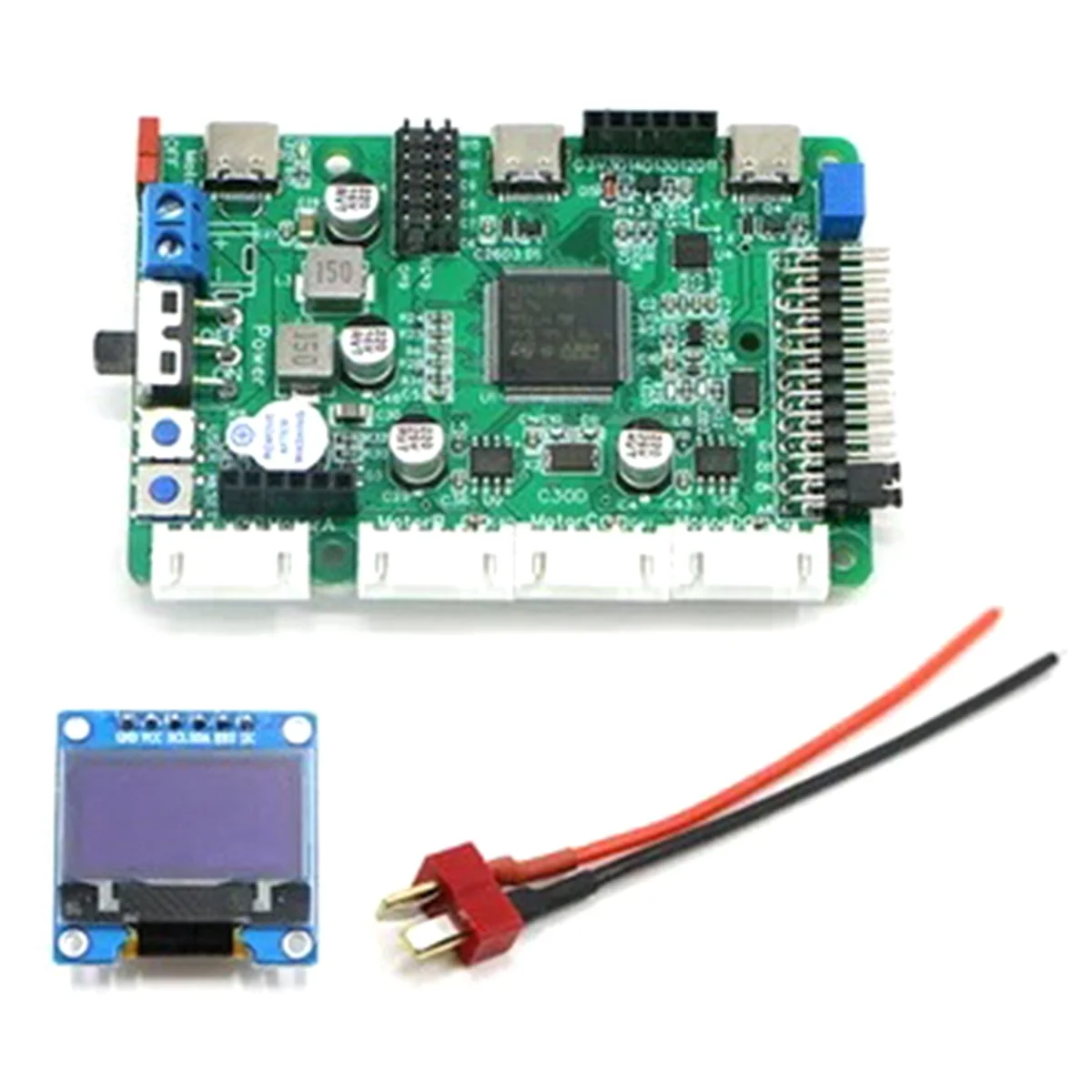 

Stm32F407 Robot Control Board ROS Smart Car Main Control 4WD Obstacle Avoidance for Raspberry Pi Jetson Nano CAN Port