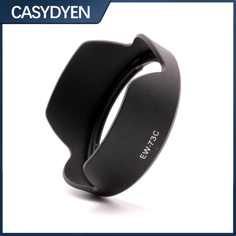 EW-73C Bayonet Mount Lens Hood For Canon EF-S 10-18mmf/4.5-5.6 IS STM Camera Lens Accessories