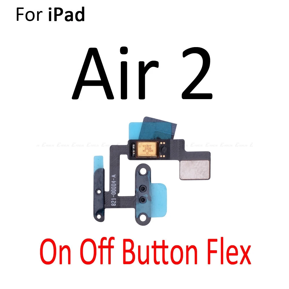 Power ON OFF Mute Switch Control Key Volume Button Flex Cable For iPad 5 6 7 8 Air Mini 1 2 3 4 5 10.2 inch 2017 2018 2019 2020