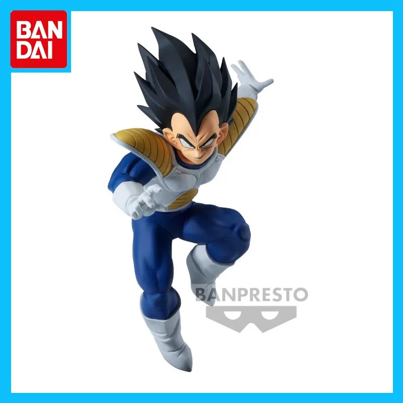 

Bandai Original Dragon Ball Anime Figure Vegeta Action Figure Toys for Boys Girls KidsGift Collectible Model Ornaments