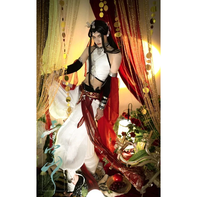 Heaven Official's Blessing Anime Cosplay Xie Lian Cosplay Doujin XieLian Tian Guan Ci Fu Mo Dao Zu Shi Halloween Cosplay Wig