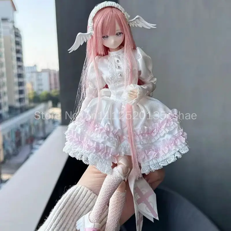In Stock Mixangel Special 1/6 Bjd Proportional Hair Transplant Movable Doll Blind Box Girls Collection Mystery Birthday Gifts