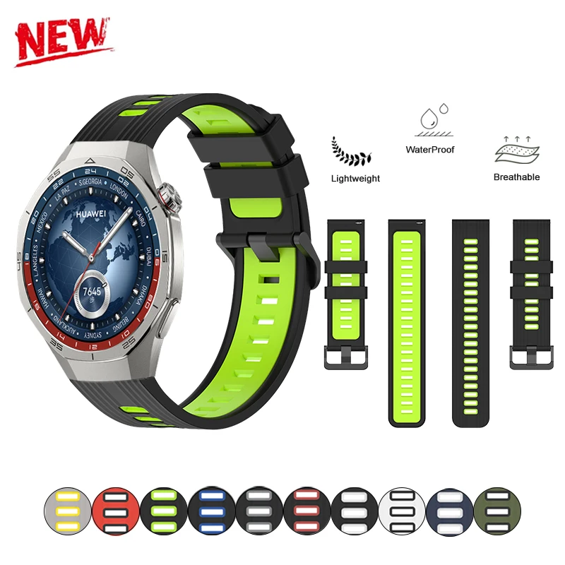 Ремешок для Huawei Watch GT5 pro 46 мм/4 Pro/GT Runner/GT4 46 мм/GT3 46 мм/GT2 46 мм, ремешок на запястье для Huawei Watch 3/3 Pro