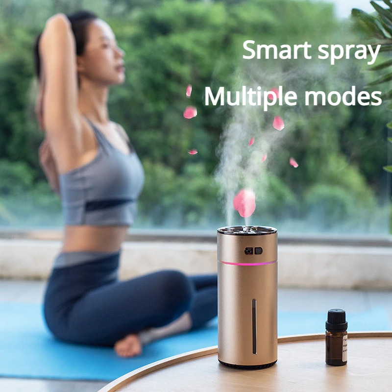 New spray car humidifier USB charging portable small aromatherapy large fog volume air car aroma machine car freshener perfume - Image 6