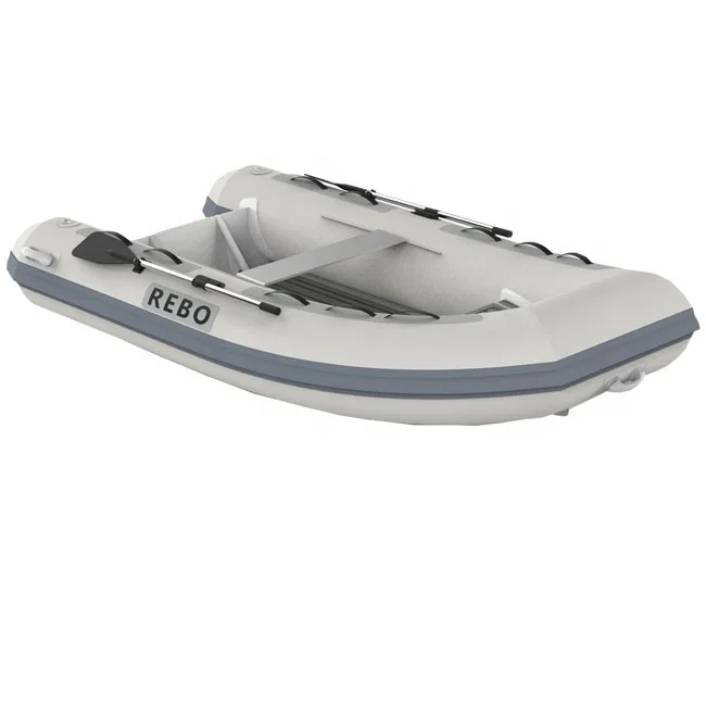 قارب قابل للنفخ صغير كلاسيكي من الألومنيوم RIB 330 PVC/ORCA Hypalon للبيع