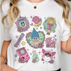 Crepúsculo Furby Caius Volturi, Camiseta clásica con estampado de dibujos animados, ropa de algodón para mujer