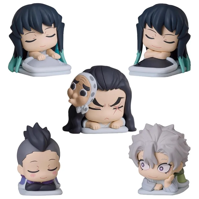 

Stasto оригинальные 5 шт. гашапон недельный ислам социальныеん Shinazugawa Genya аниме фигурки игрушки для детей подарок Коллекционная модель украшения